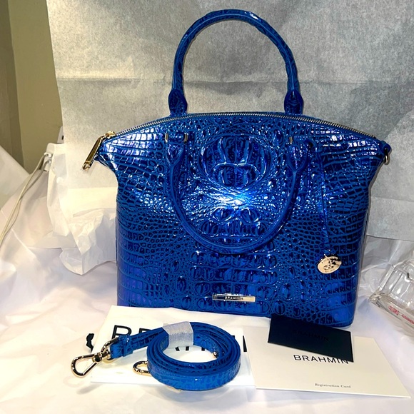 Brahmin Duxbury satchel Cobalt Potion Melbourne - Picture 1 of 6